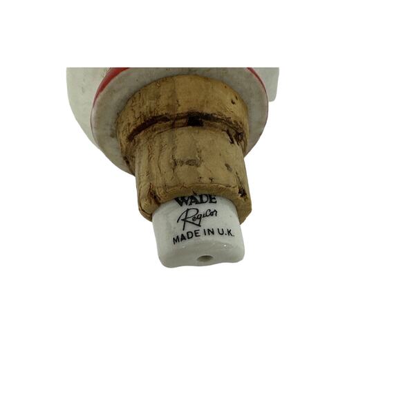 Wade Reglor Scotch Whiskey Bottle Stopper‎ Ceramic Figural Decanter Cork - Picture 3 of 9